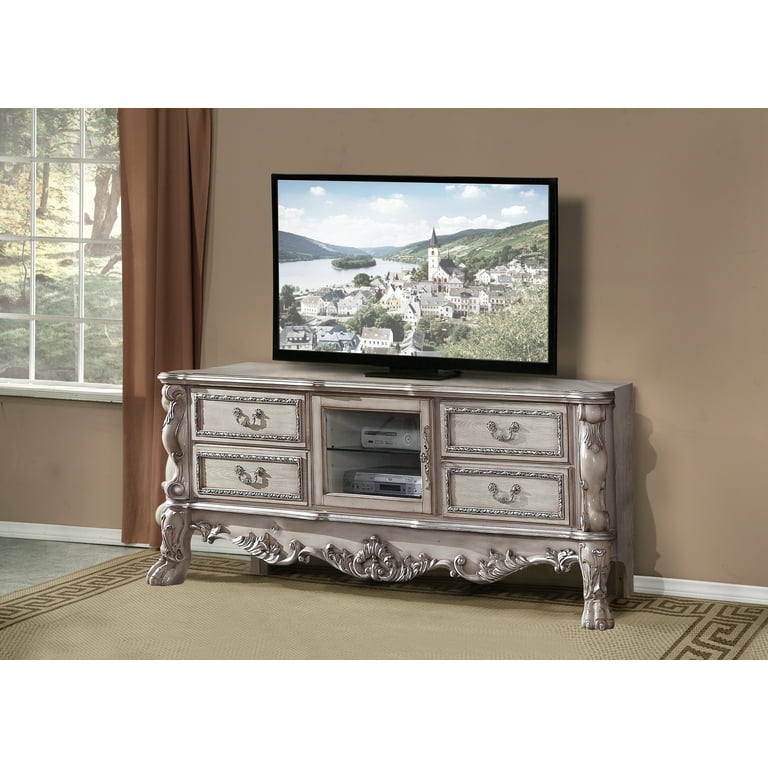 Antique entertainment console top