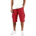 thumbnail image 1 of Dresfit Cargo Shorts for Men Drawstring Below the Knee Athletic Shorts 2026 Sumemr Big and Tall Hiking Carpenter Pants Lightweight Relax Fit Tennis Shorts Wine 3XL, 1 of 6