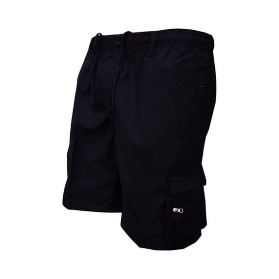 Dresfit Men's Cargo Shorts Knee Length Drawstring Shorts Summer 2026 Loose Baggy Hiking Short Pants Stretch Big and Tall Work Bottoms with Pockets XL