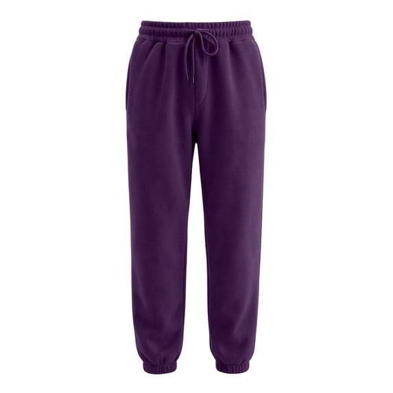 Dresfit Mens Joggers Drawstring Baggy Sweatpant Winter Fall Loose Fit Athletic Pants Stretch Elastic Cuffs Breathable Running Pant with Pockets S