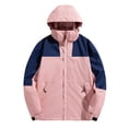 thumbnail image 1 of Dresfit Rain Jacket Women with Hood Plus Size Hooded Windbreaker Jacket Summer 2026 Long Sleeve Zip Up Travel Raincoats Waterproof Loose Fit Outwear S, 1 of 7