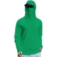 thumbnail image 1 of Dresfit Shirts Mens with Mask Quick Dry Hooded Beach Hoodies 2026 Summer Long Sleeve Solid Y2k Fishing Shirt Sun Protection Upf 50 Rash Guard XL, 1 of 3