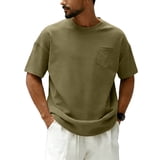 Dresfit T Shirts for Man Crew Neck Short Sleeve Shirts Summer 2026 Big ...