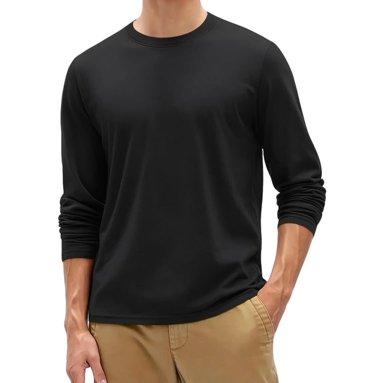Dresfit Thermal Shirts Men Long Sleeve Big and Tall Shirt 2025
