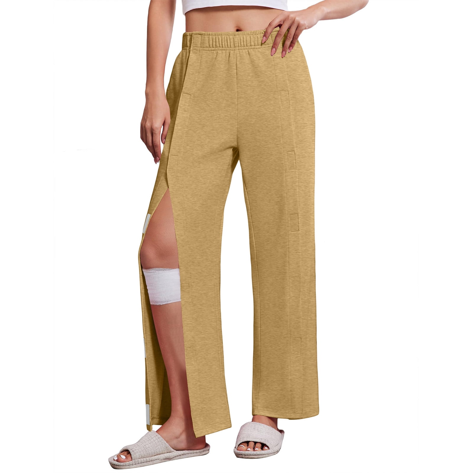 Dresfit Women's Tear Away Pants Elastic Waist Adaptive Pant 2026 Easy ...