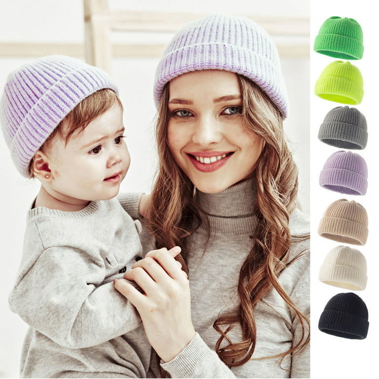 Crochet Children Hat Soft Warm Baby Beanies Knitted Hats for