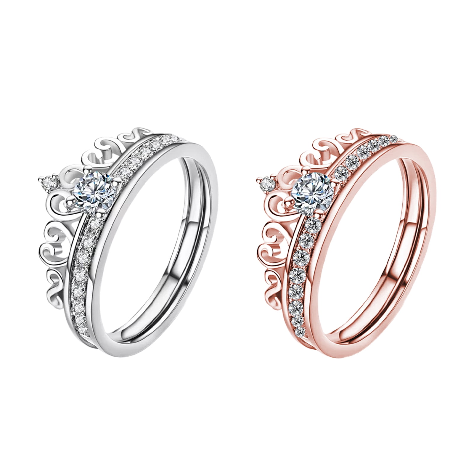 Star Rings Women Dripping Oil Ring Girl Purple Design Sense Rings Jewelry  Gift | eBay