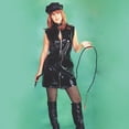 thumbnail image 1 of Dress Dominatrix Eco Vinyl Black, 1 of 1