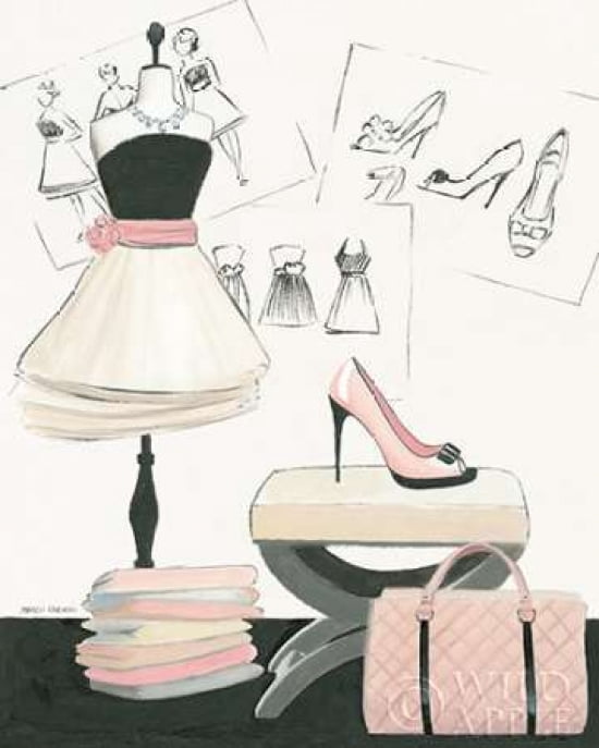 Dress Fitting I Canvas Art - Marco Fabiano (24 x 30)
