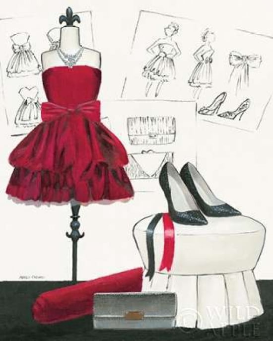 Dress Fitting II Canvas Art - Marco Fabiano (24 x 30)