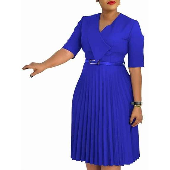 Dress For Women,Womens Bodycon Midi Dress Business Office Casual A-Line Dress