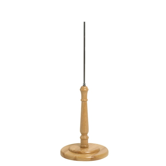 Dress Form Mannequin Base - Adjustable Dress Form Natural Wood Round Dressmaker Form Base - Ideal for Adjustable Dress Forms - Premium Dressmaker Base for Professional Dressmaker Forms 41 1/2 H