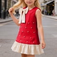 thumbnail image 1 of Dress Girls Floral Birthday Dress Kids Girl Dresses Size 4T, 1 of 8