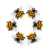 Dress It Up Buttons, Bee Happy, Sewing Fasteners, 6 Pieces
