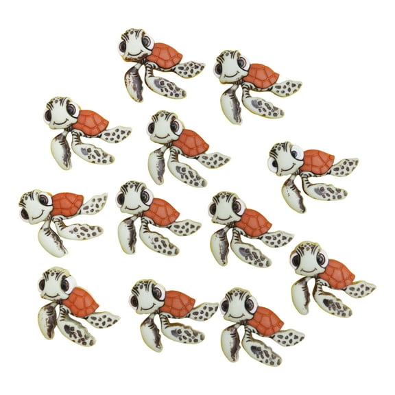 Dress It Up Disney Squirt Buttons 12 Pieces, Plastic Craft & Sewing Embellishments