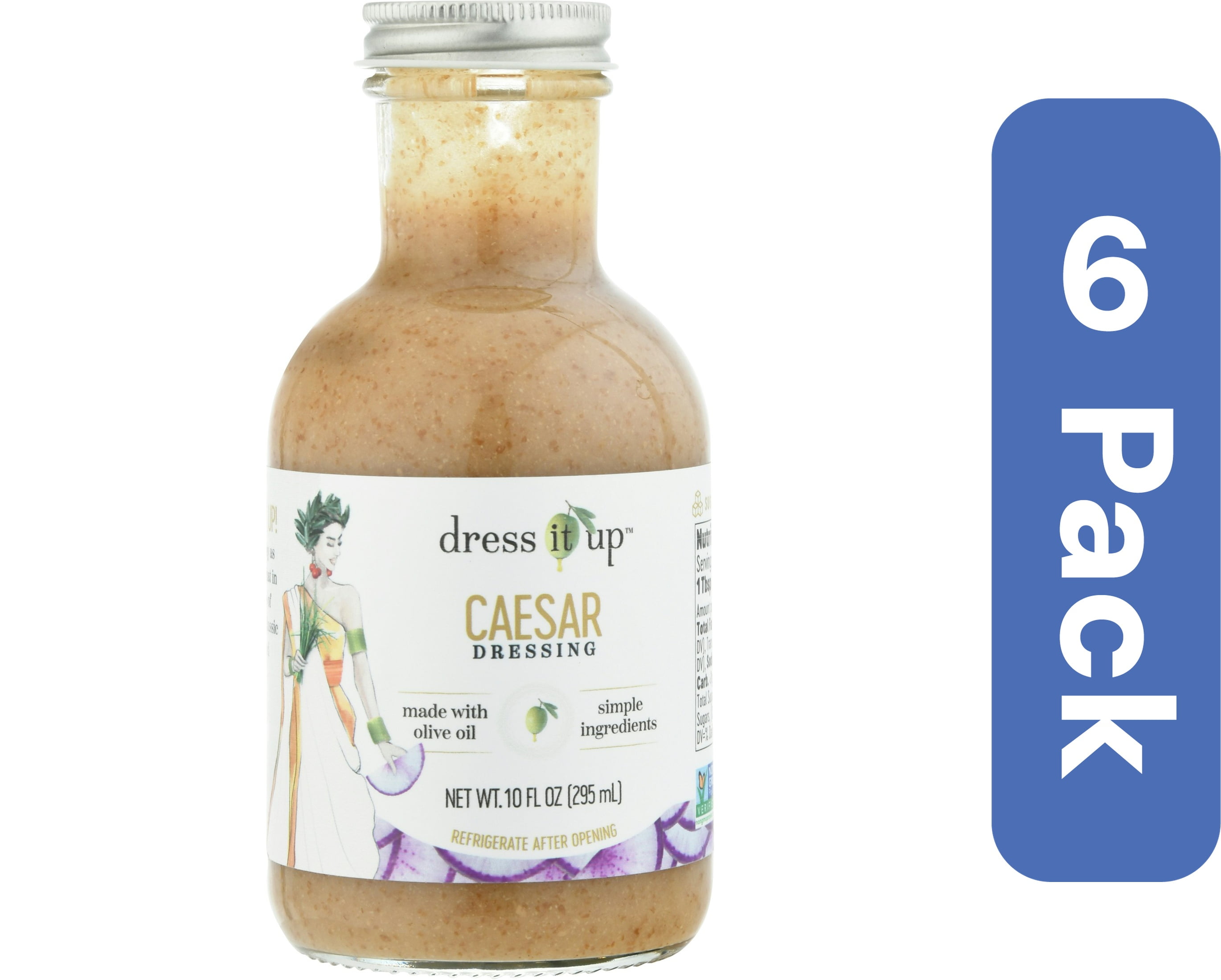 Dress It Up Dressing Vinaigrette Champagne (Pack of 6) - Walmart.com