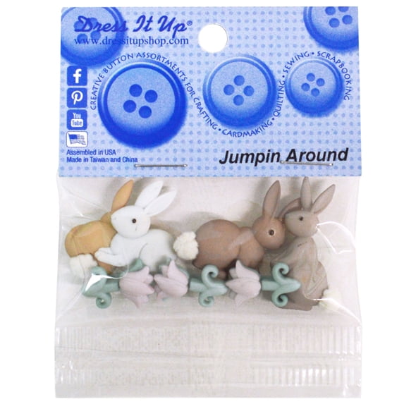 Dress It Up Embellishments-Jumpin Around
