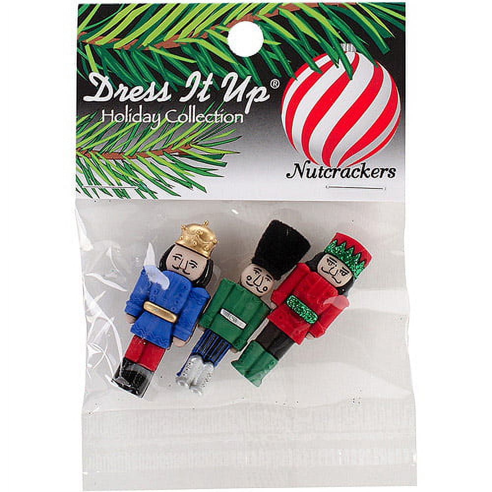 Dress It Up Holiday EmbellishmentsNutcrackers