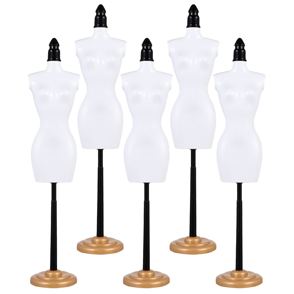 Dress Mannequin Stand Display Form Model Form Support Gown Clothing Body Mini Rack Girl