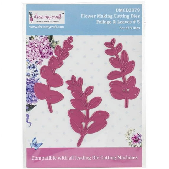 Dress My Craft DMCD2079 Dies - Flower Making-Foliage & Leaves - No.5