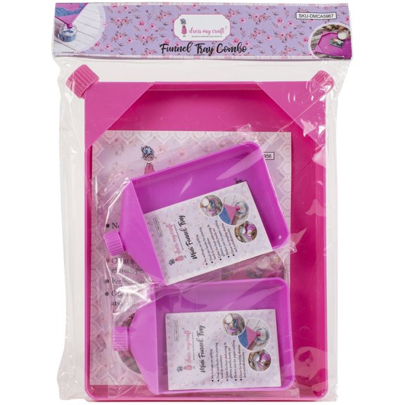 Dress My Craft Funnel Tray Combo-3/Pkg