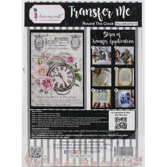 Dress My Craft Round the clock