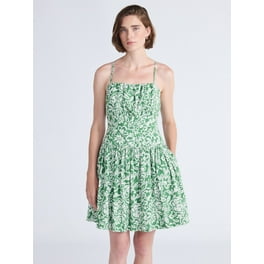 特別オファー Free Assembly Women's Sleeveless Paneled Chambray Mini Dress イラスト