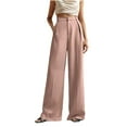 thumbnail image 1 of Dress Pants Women Sevevn Womens Wide Leg Pants High Waisted Business Casual Work Trousers Dressy Pants with Pockets, 1 of 8
