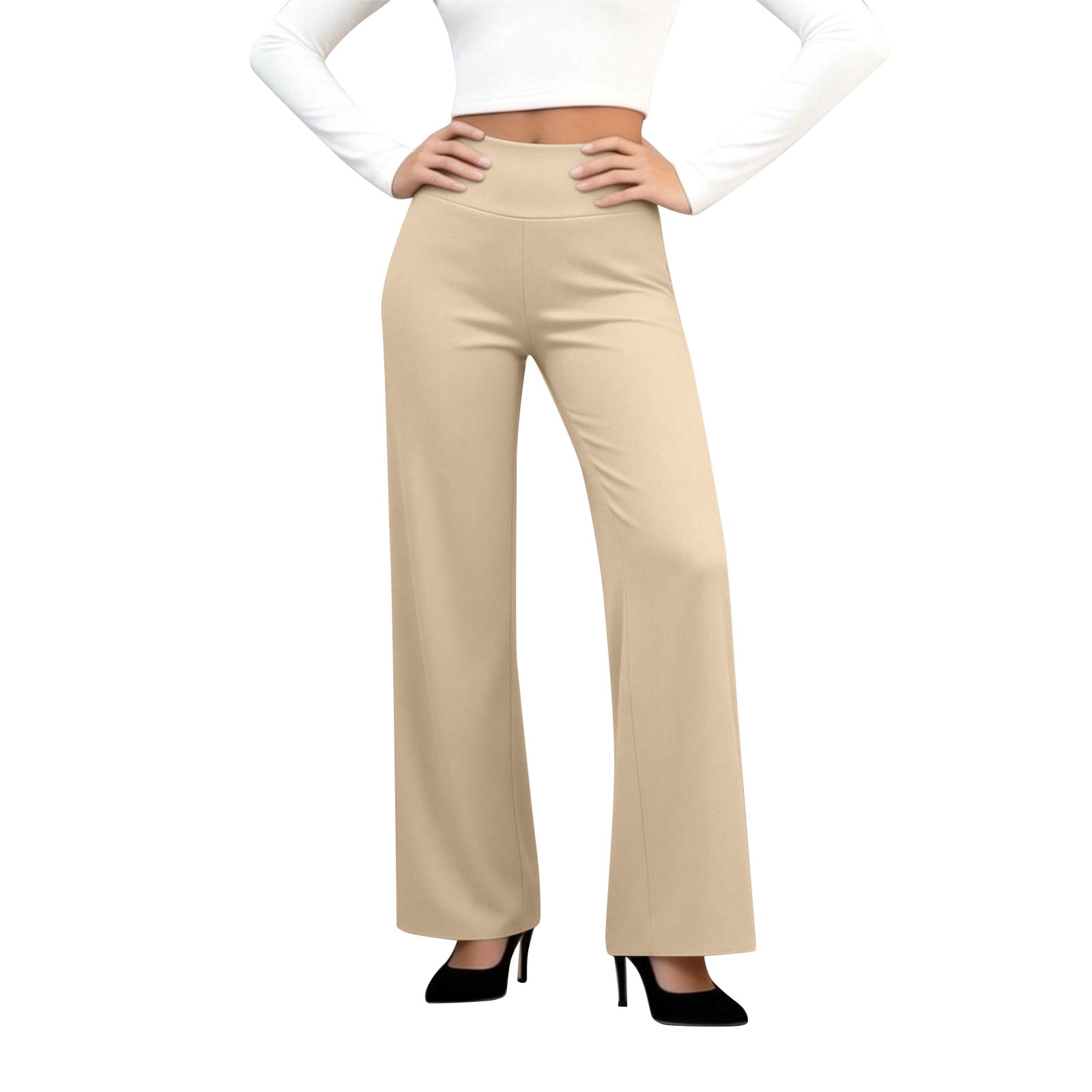 Dress Pants Womens Stretchy Work Pants Business Casual Slacks with ...