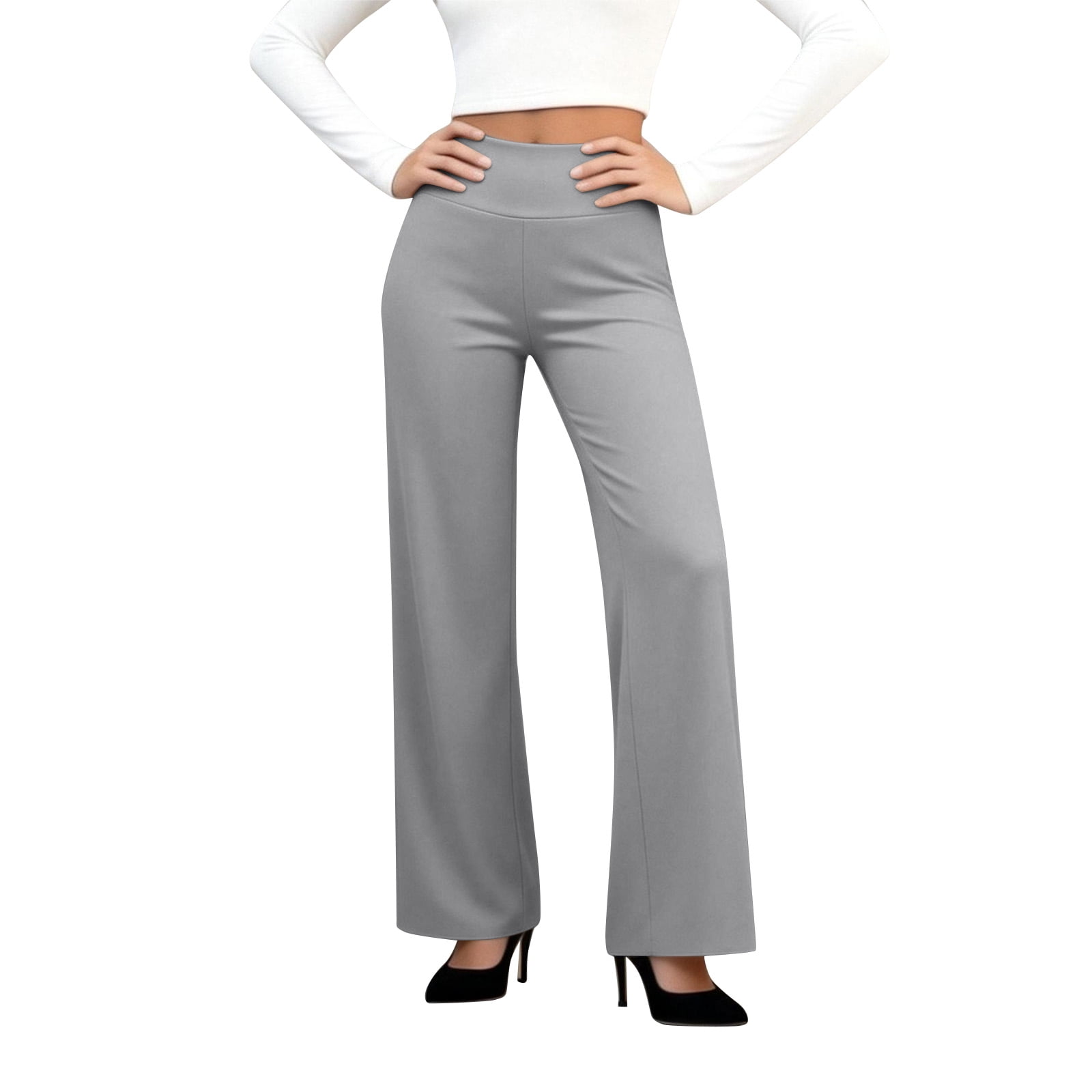 Dress Pants Womens Stretchy Work Pants Business Casual Slacks with ...