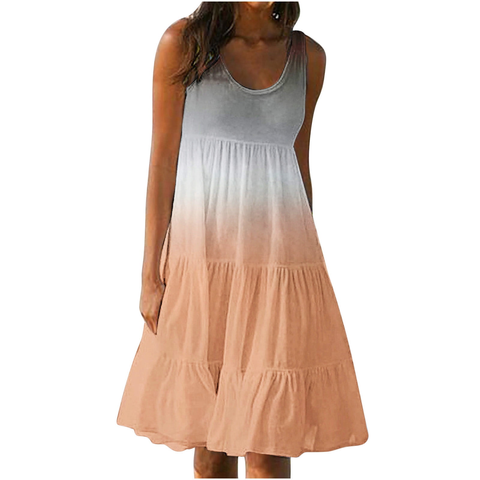 beach short wedding dress V neck White Pleats Sleeveless Short Summer Beach Wedding Dresses main image 0