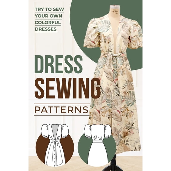 Dress Sewing Patterns: Sewing Guide, (Paperback)
