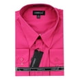 thumbnail image 1 of Dress Shirts - Long Sleeve - Hot Pink - 3XL, 1 of 1