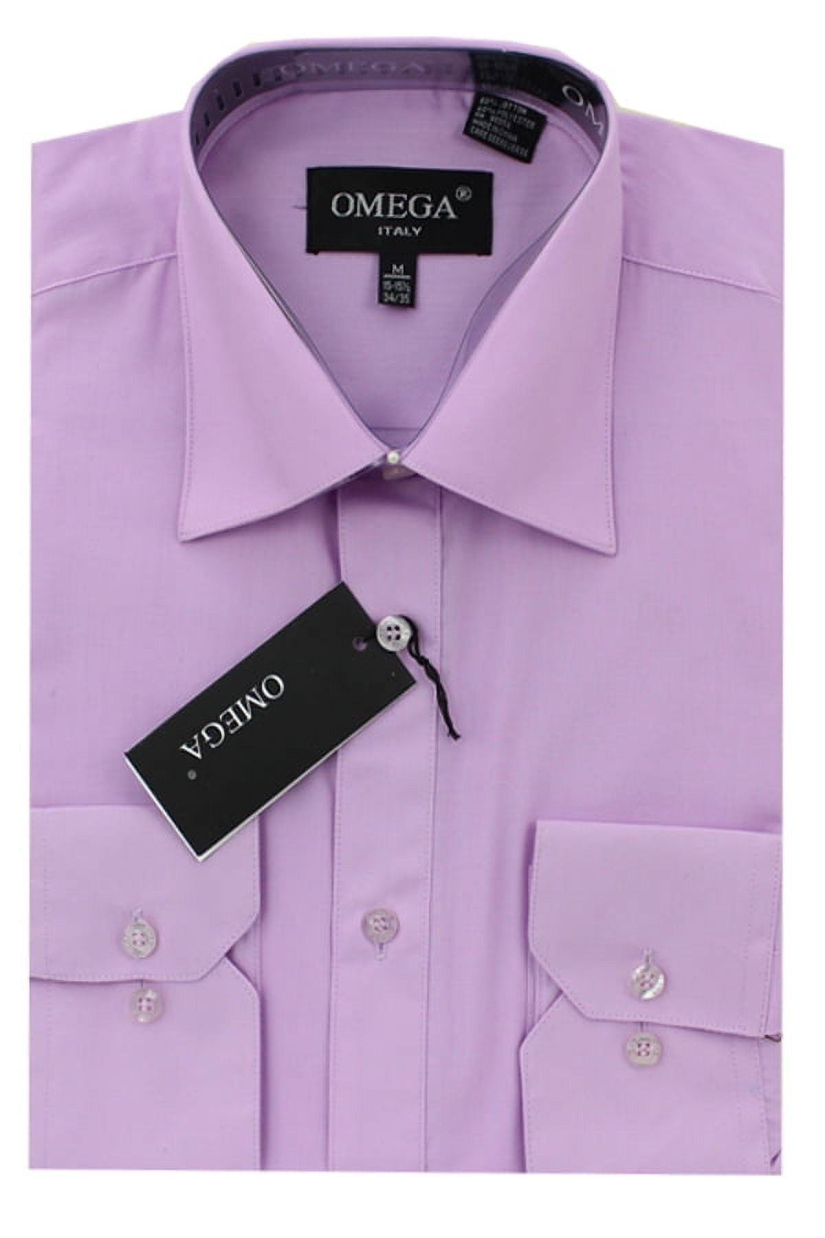Dress Shirts - Long Sleeve - Light Blue - L - Walmart.com