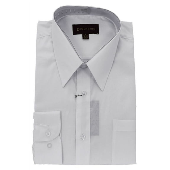 Dress Shirts - Long Sleeve - White - 4XL