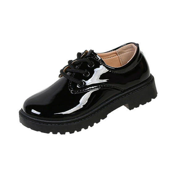 Dress Shoe for Student Daily Business Uniform Low Cut Shoes PU Leather Shoes 39