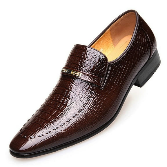 Dress Shoes For Men Casual Dress Oxfords Shoes Business Comfortable Walking Shoes Classic Modern Shoe Men Work Shoes