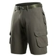 thumbnail image 1 of Dress Shorts Men Mens Cargo Shorts Spring Sale Tactical Cargo Shorts for Men Waterproof Quick Drying Outdoor Hiking Shorts Stretch Pants with Multiple Pockets, 1 of 2