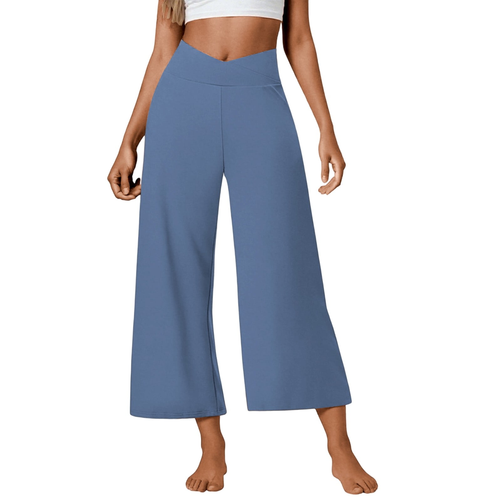 Dress Slacks Women Womens Casual Pants Joggers With Pockets Solid ...
