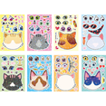thumbnail image 1 of Dress Up Sticker Books for Girls Ages 3+, Reusable Puffy 3D Sticker Books for Toddlers, Include Princess Mermaid Fairy and Fashion Girl,Activity Books for Toddlers 3-5,16pcs, 1 of 7
