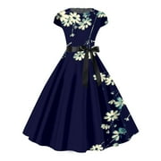 LILIY Dress Sundress With Sleeves Max Studio Dresses Kentucky Derby Dresses Cute For Women Teacher Clothes For Women White For Women