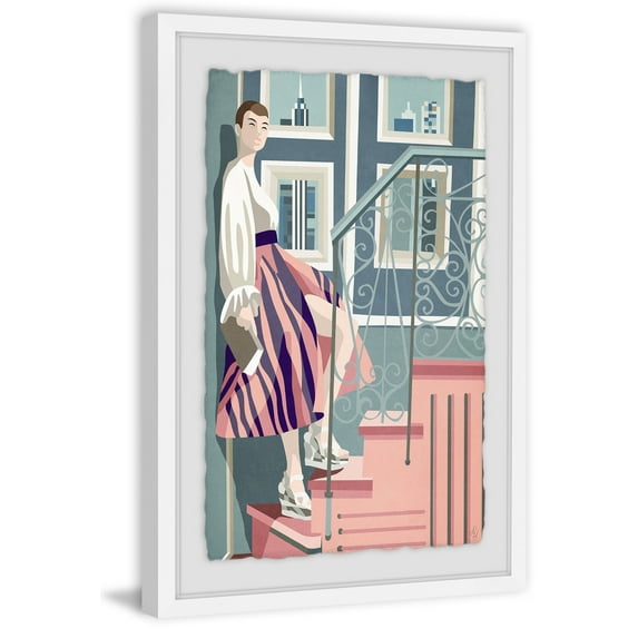 Dress To Impress Framed Painting Art Print, 30.00" x 1.50"