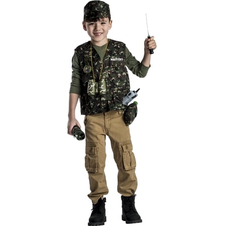 Dress Up America 702 Military Forces Role Play Dress Up Set - Ages 3-7