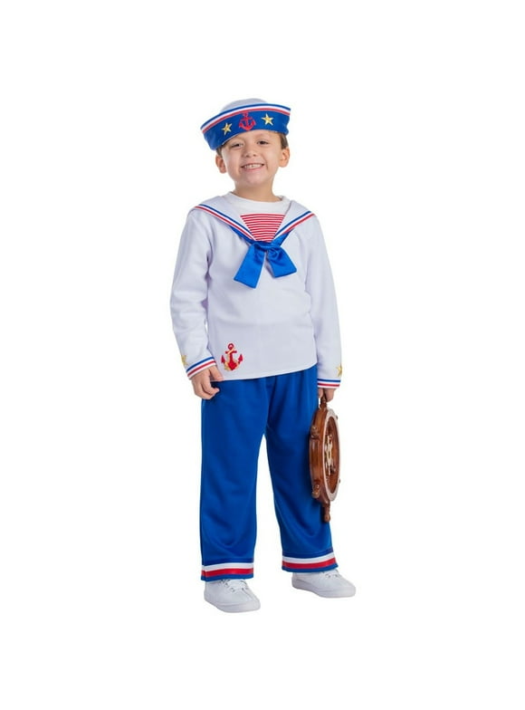Dress Up America 776-T4 Sailor Boys Costume&#44; T4