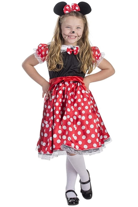 779-T4 Charming Miss Mouse Costume- T4