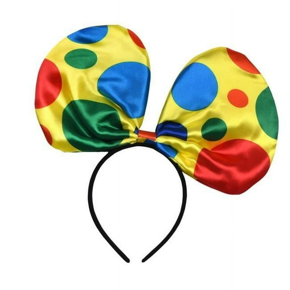 Dress Up America 979-S Polka Dot Clown Headband - Small