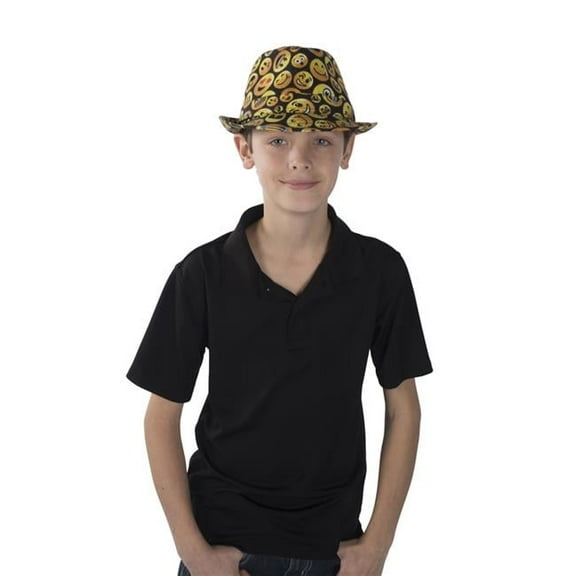 Dress Up America 984 Emoji Fedora Hat