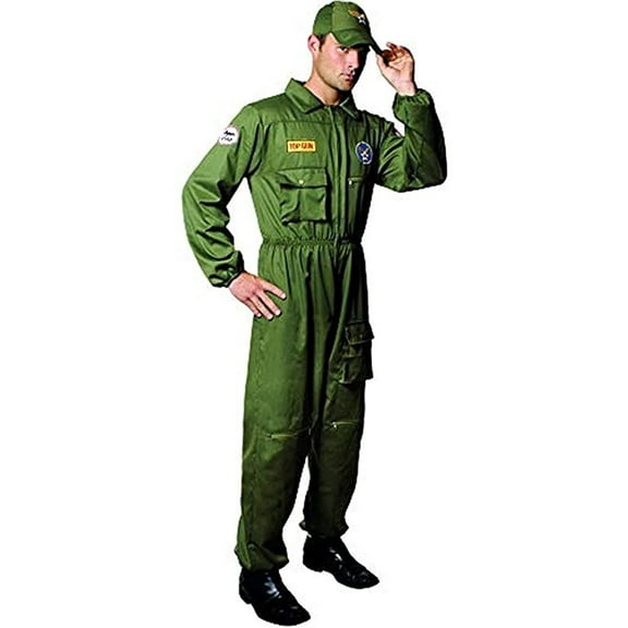 Dress Up America Adult Air Force Pilot Costume (XX-Large)