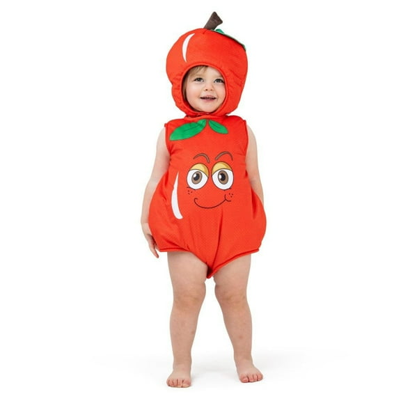 Dress-Up-America Apple Costume – Baby Halloween Costume for Infants & Toddlers – Cute & Comfy Fruit Outfit