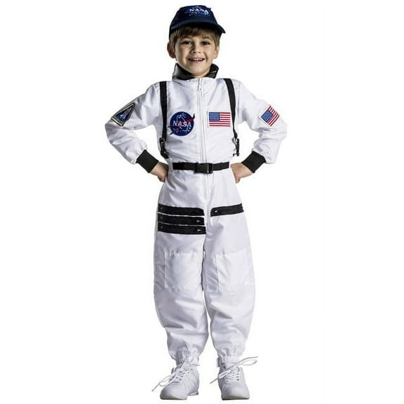 Dress Up America Astronaut Costume for Toddlers with NASA Patches, Toddler 2